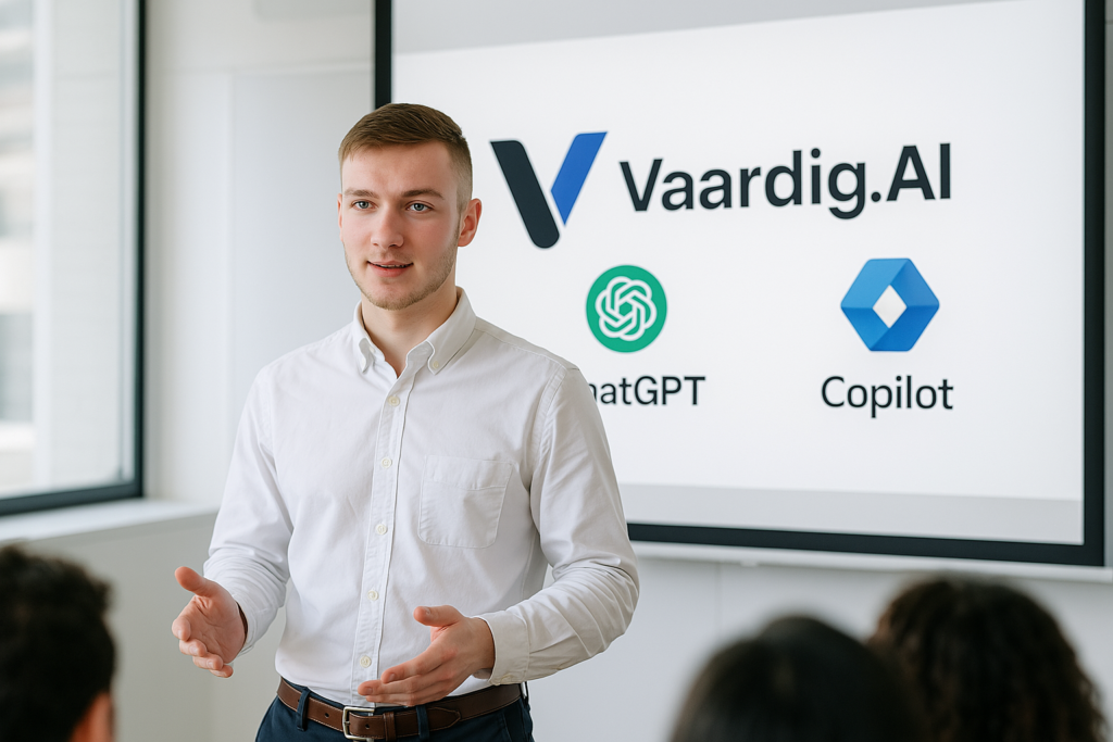 AI training van vaardig.ai op locatie